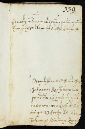 339 Zerreyss, Johannes Sebastianus