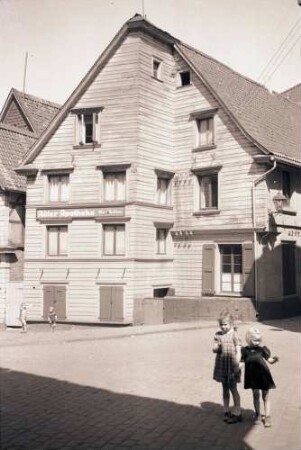 Langenberg: Holzhaus, Adler Apotheke