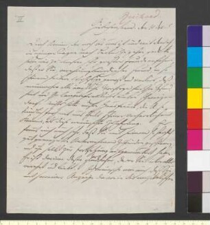 Brief von Reichardt, Johann Friedrich an Goethe, Johann Wolfgang von