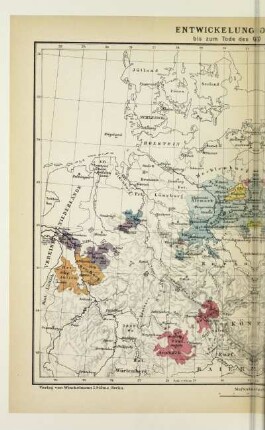 Entwickelung Brandenburgs bis zum Tode des Grossen Kurfürsten 1688