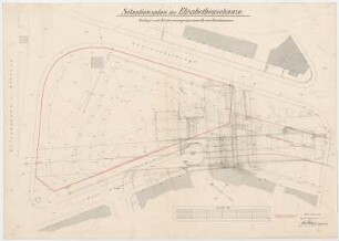 Fischer, Theodor; Basel (Schweiz); Kunstmuseum - Lageplan