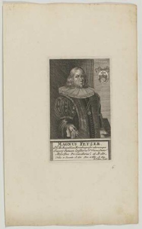 Bildnis des Magnus Fetzer