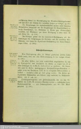 Schlußbestimmungen
