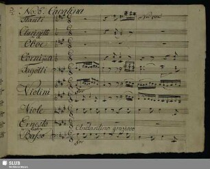 No: 6. Cavatina: Una speranza amica mi parle al cuore e dice
