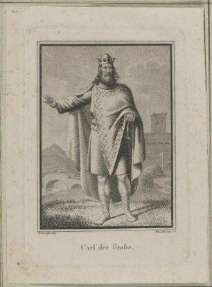 Bildnis des Kaisers Karl der Große