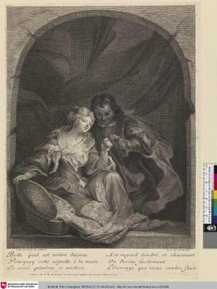 Belle, quel est vôtre dessein [Das Einfädeln]