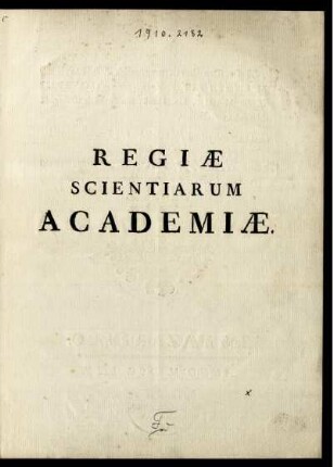 Theses mathematicae ex analysi, geometria et mecanica excerptae
