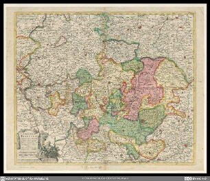 Nova atque exacta Franconiae tabula
