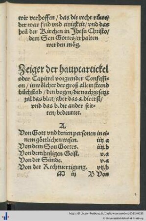 Zeiger der hauptartickel
