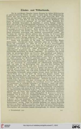 Literarischer Ratgeber des Kunstwarts für 1904, [6]: Länder- und Völkerkunde