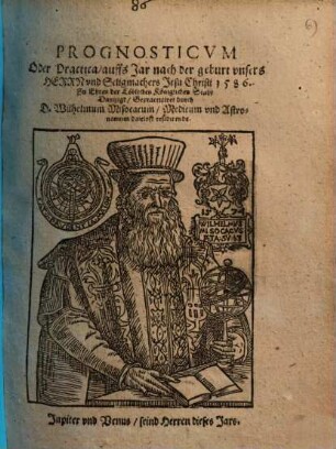 Prognosticum oder Practica auffs Jar ... 1586