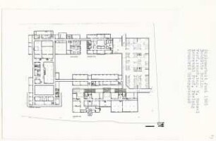 Bauhütte Berlin, Berlin-Wedding (Diplomarbeit bei Peter Poelzig): Grundriss Untergeschoss
