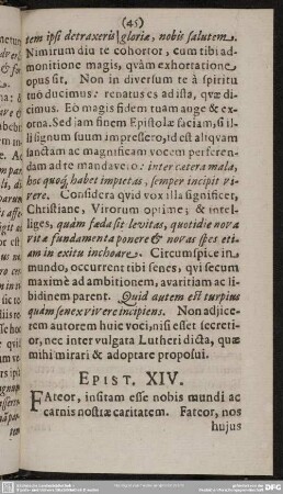 Epist. XIV.