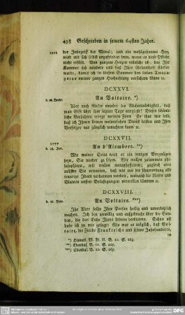 [Geschrieben in seinem 65sten Jahre]