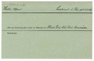 Held, Alfons
