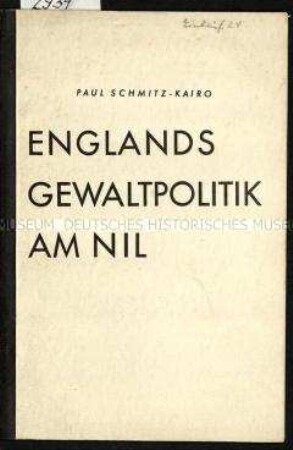 Hetzschrift über die britische Herrschaft in Ägypten