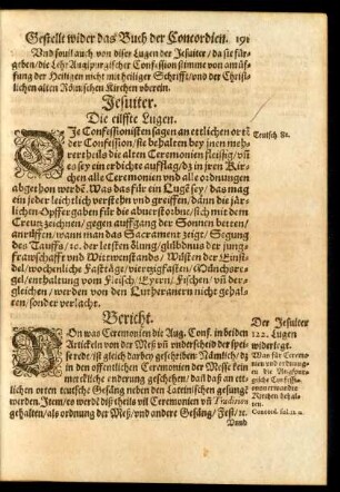 Jesuiter. Die eilffte Lugen. - Jesuiter. Die zweintzigst Lugen.