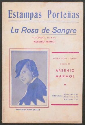 [Fotografía de] María Luisa Notar (Ramona)