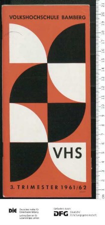 Programm 3. Trimester 1961/1962