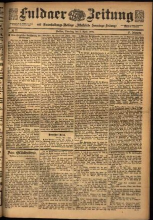 Ausgabe vom Dienstag, den 03. April 1900.