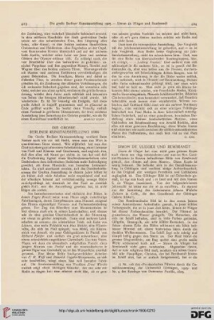 Die große Berliner Kunstausstellung 1906