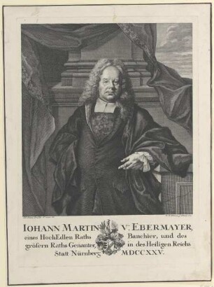 Bildnis des Iohann Martin v: Ebermayer