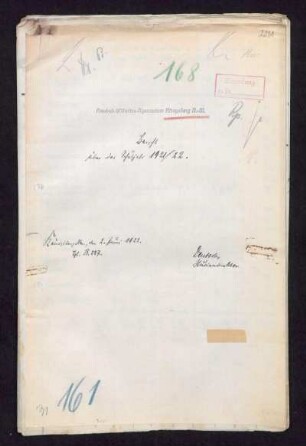 1921/22: Bericht - 1921/22