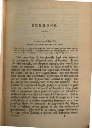 Sermons, preached at Trinity Chapel, Brighton, 1