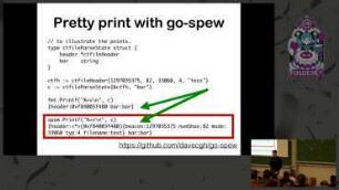 Advanced debugging techniques of Go code