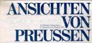 Programm für die 31. Berliner Festwochen 1981