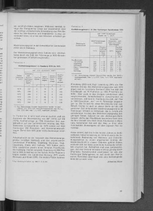 Tabelle 5: Kraftfahrzeugbesatz in den Hamburger Randkreisen 1975