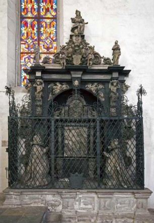 Epitaph des kursächsischen Landrentmeisters Caspar Tryller (gest. 1625) und seiner Frau Katharina (gest. 1618)