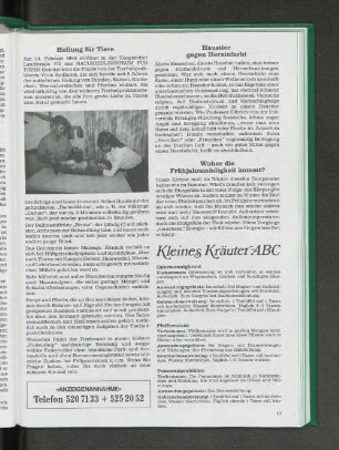 Kleines Kräuter-ABC