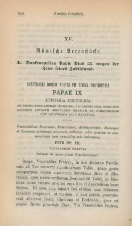 240-250 Römische Actenstücke
