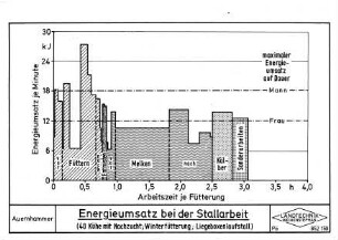 Energieumsatz bei der Stallarbeit