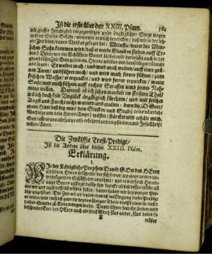 Die Zwölffte Trost-Predigt/ Ist die Andere über diesen XXIII. Psalm.