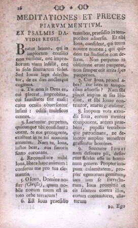 Meditationes Et Preces Piarvm Mentivm.