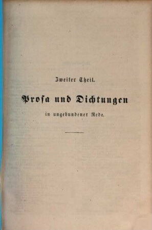 Handbuch der deutschen Nationalliteratur : nebst einem Abriß der Literaturgeschichte, Verslehre, Poetik und Stylistik mit Aufgabensammlung ; in drei Theilen. 2