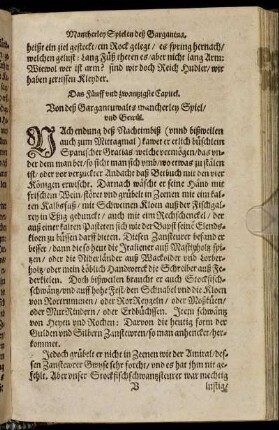 Das Fünff und zwantzigste Capitel.