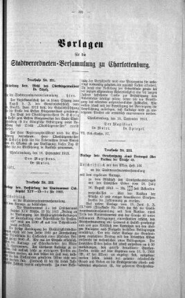 No. 16 (231-236) (231,232,233), 24. September 1913