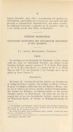 Tweede hoofdstuk. Natuurlijke gesteldheid der Oost-Indische bezittingen in het algemeen