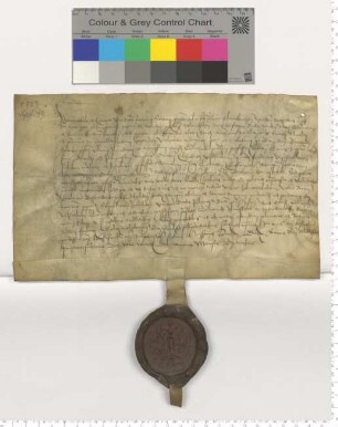 Dem Propste zu St. Johannis präsentiert der Ebstorfer Propst Heyno von Werder für eine Commende am Antonii Altar der Nicolaikapelle zu Lüneburg [lat].