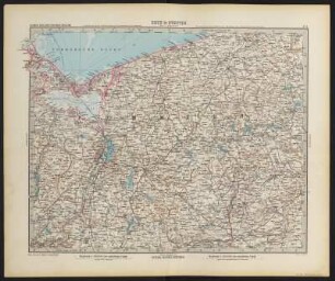 Sekt. 9: Szczecin, Polen, 1892 : Sect. 9 : Stettin / Gez. von H. Kehnert u. O. Koffmahn, gestochen von A. Kramer. - Rev. - Gotha : Perthes , 1892. - 1 Kt.