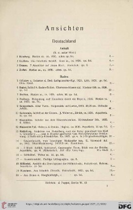 Ansichten (Nr. 1 - 1288)