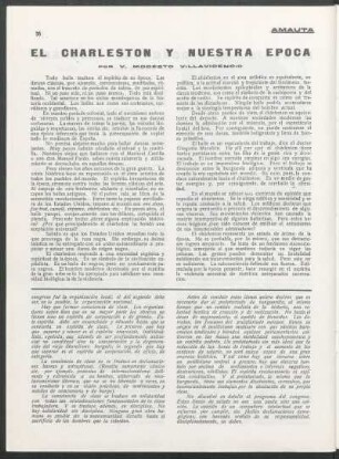El Charleston y nuestra época