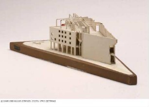 Museum für Moderne Kunst - Wettbewerbsmodell, Gesamtgebäude