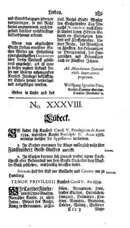 No. XXXVIII. - No. XXXIX.