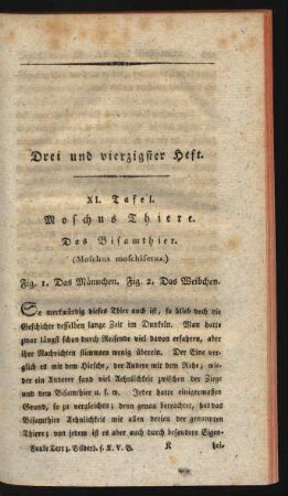 Drei und vierzigster Heft.