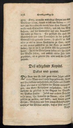 Das achtzehnte Kapitel. Dickius wird gerettet.