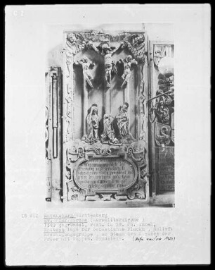Epitaph des Priors Sebastian Fluckh